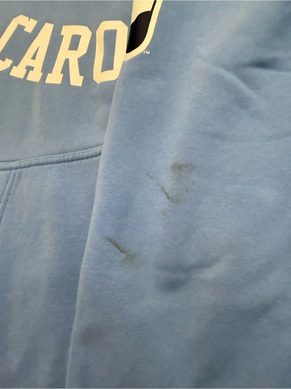 Nike North Carolina Light Blue Jordan Hoodie